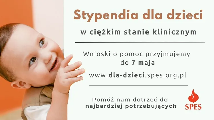 Stypendia dla dzieci w ciężkim stanie klinicznym
