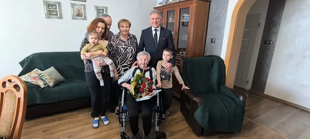 95. urodziny Pani Elżbiety Pokorny