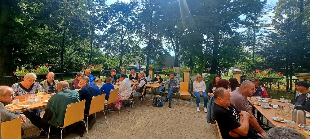 Śniadanie na tarasie
