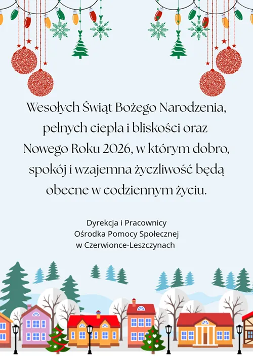 Życzenia świąteczne 2025