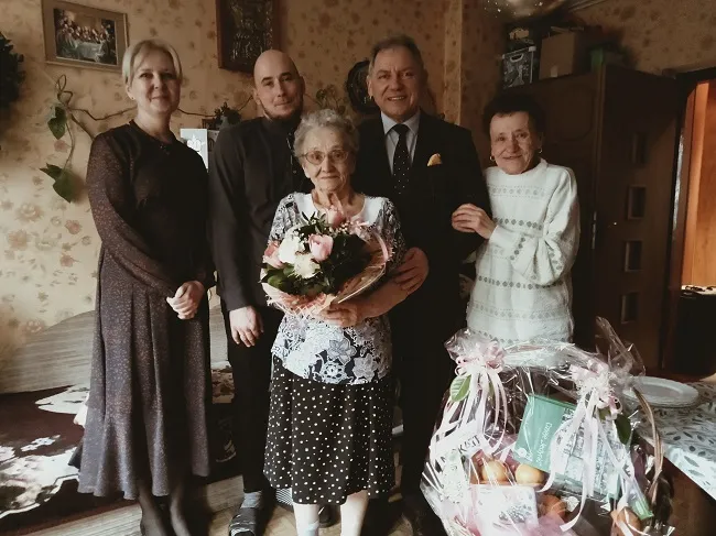 90. urodziny Pani Józefy Pypno