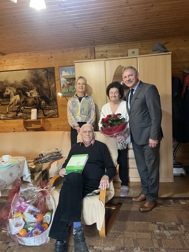 90. urodziny Pana Józefa Kałuży