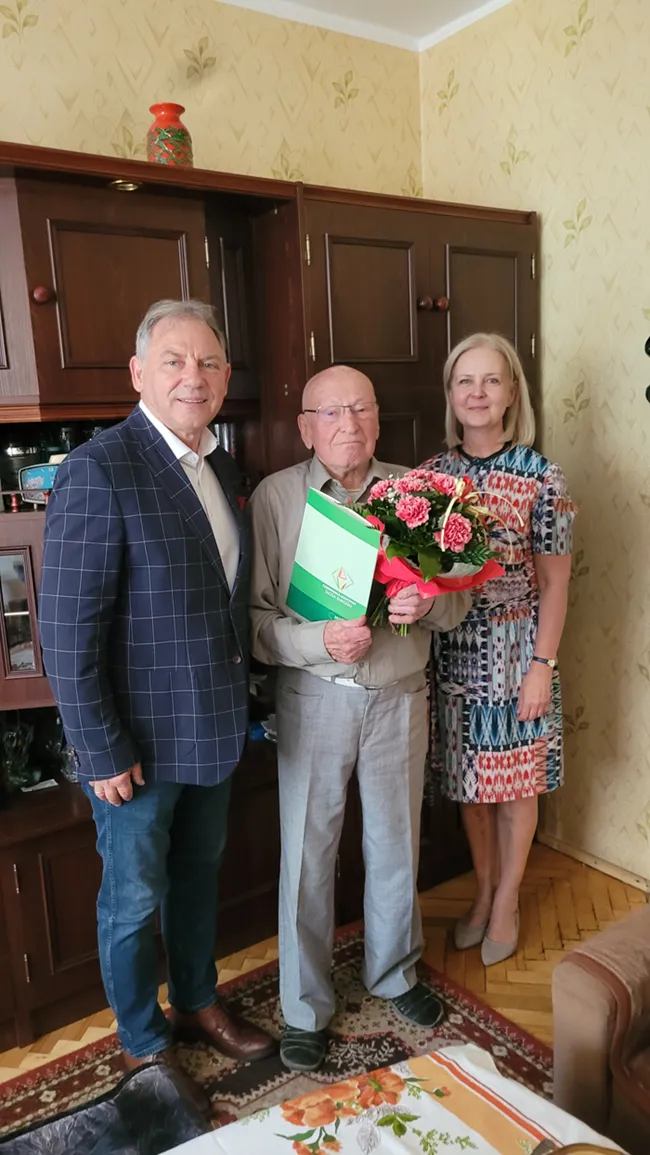 90. urodziny Pana Wacława Winiszewskiego