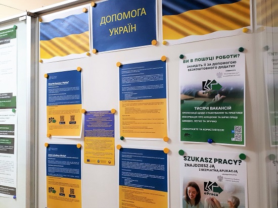 Formy wsparcia dla obywateli Ukrainy poszukujących pracy
